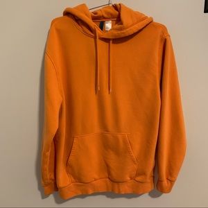 H&M Orange Hoodie Medium